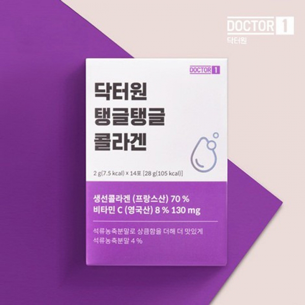 CJ오쇼핑, 건강기능식품 ‘닥터원 탱글탱글 콜라겐’ 선봬