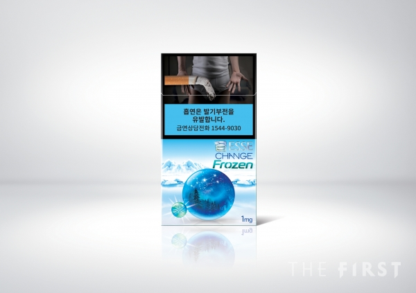 KT&G, 흡연 후 담배냄새 줄여주는 ‘에쎄 체인지 프로즌’ 출시