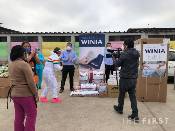 위니아대우, 칠레·페루 등 중남미에 코로나 극복 지원