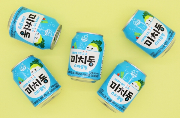 롯데칠성, '동치미 맛' 이색 탄산음료 선봬