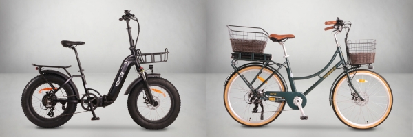 이엠이코리아의 전기자전거 ‘비트’와 ‘피코’.