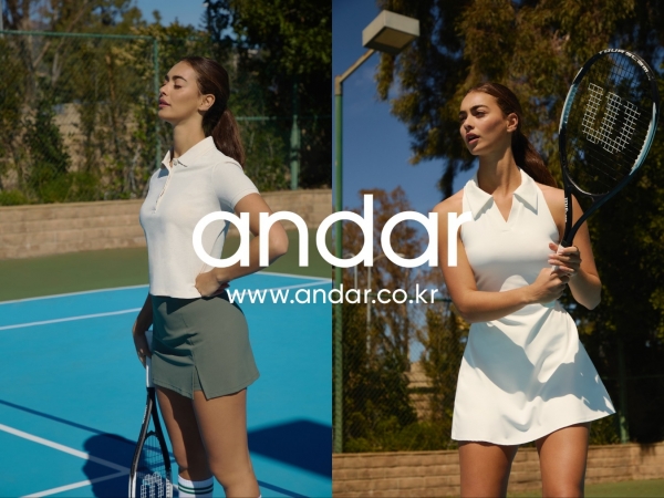 안다르, MZ세대 테니스 열풍에 합류... 테니스웨어 론칭