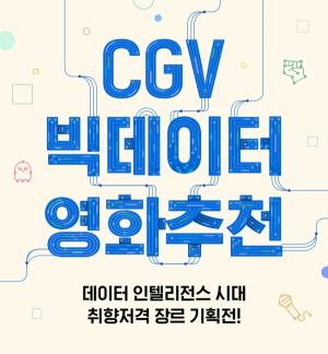 CGV, ‘빅데이터 영화 추천’ 기획전 진행