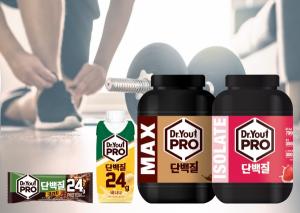 오리온, 고함량 단백질 브랜드 ‘닥터유PRO’ 신제품 4종 선봬