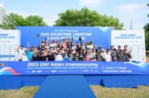 한강에서 열린 아시아 최초 'KAPP 아시아 챔피언십 레이스' 성료
