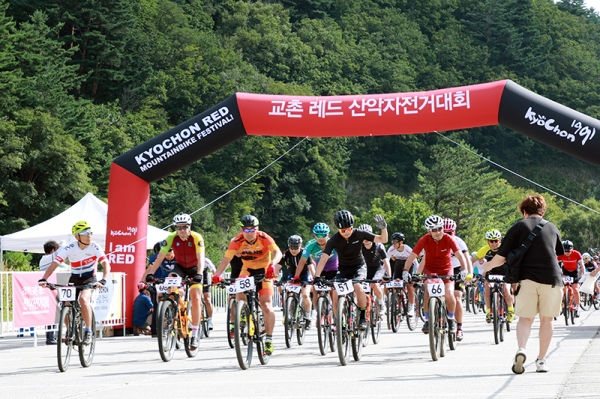 교촌에프앤비, ‘2019 교촌 레드 산악자전거 대회’ 성료
