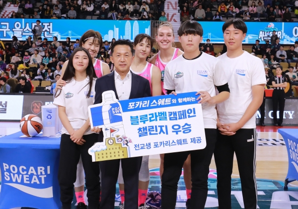포카리스웨트, '여자프로농구 올스타전’서 공식 음료 후원사 참여