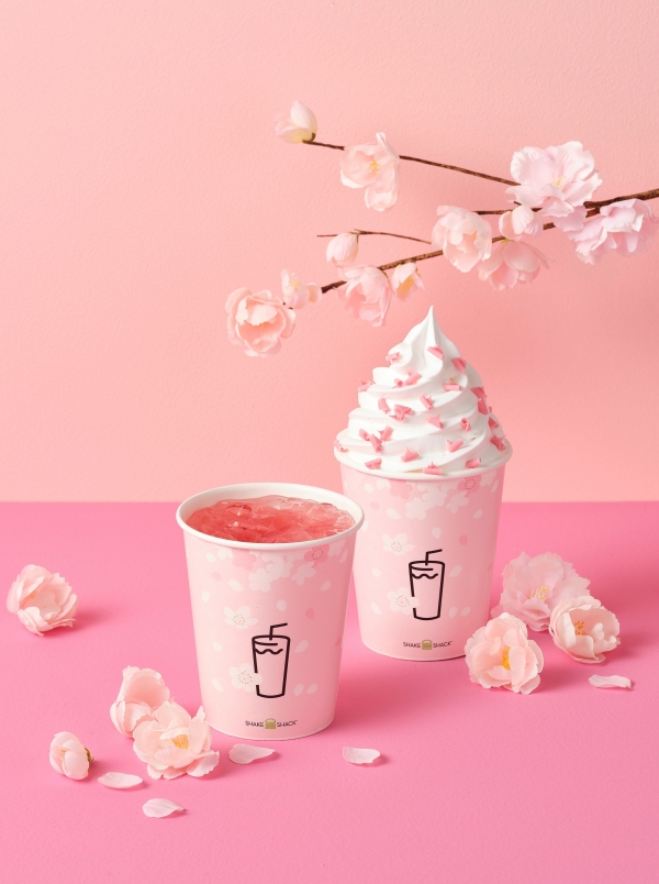 쉐이크쉑, 봄맞이 ‘벚꽃 음료’ 2종 한정 판매
