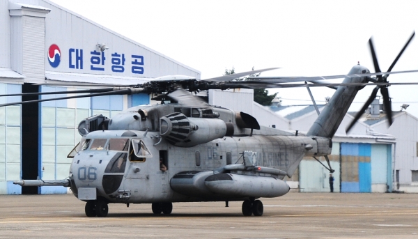 대한항공, 美 해병대·해군 H-53E 대형헬기 창정비 사업수주