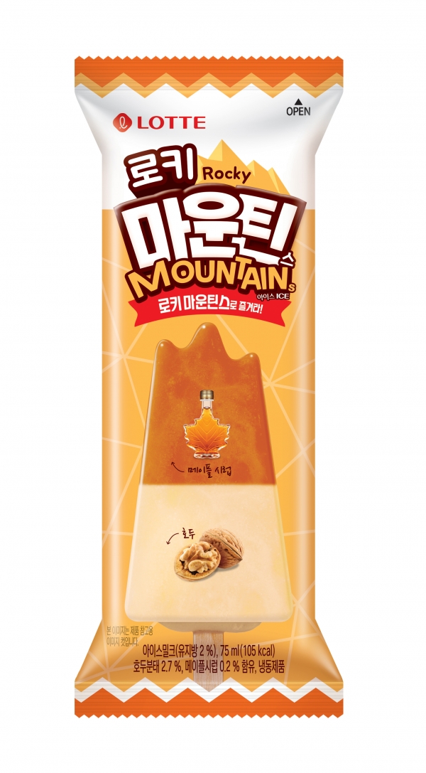 롯데푸드, 마운틴 아이스 신제품 ‘로키 마운틴스’ 출시
