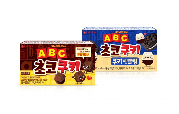 롯데제과, ‘ABC초코쿠키 쿠키앤크림’ 출시 한 달 만에 5백만 개 판매고 올려