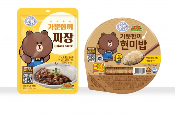 오뚜기, 신제품 ‘가뿐한끼 현미밥ㆍ짜장’ 네이버 스마트스토어서 판매