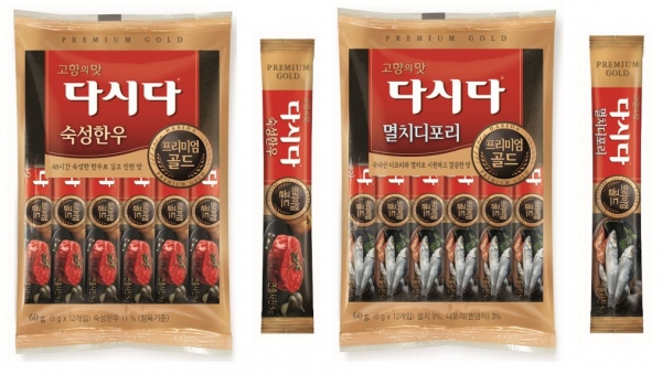 CJ제일제당, ‘다시다 프리미엄 골드’출시