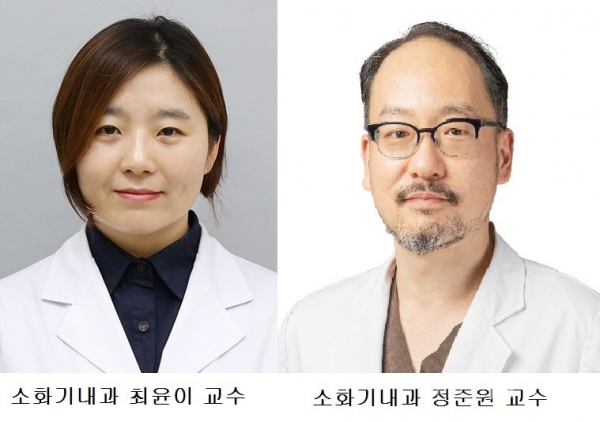 길병원 소화기내과 최윤이, 정준원 교수팀, 3년 연속 ‘젊은 연구자상’ 수상