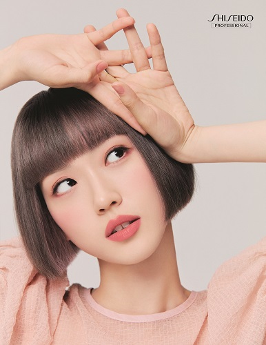 시세이도 프로페셔널, 배우 한지현과 화보 촬영