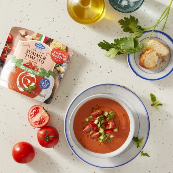 폰타나, 여름철 맞아 차갑게 즐기는 ‘썸머 토마토 수프’ 출시