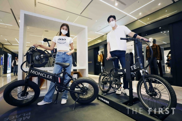 신세계百-SSG닷컴, 몽클레르 자전거 선봬