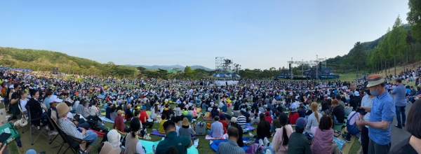 대보그룹, '서원밸리 그린콘서트' 성료... 4만여 관객 운집