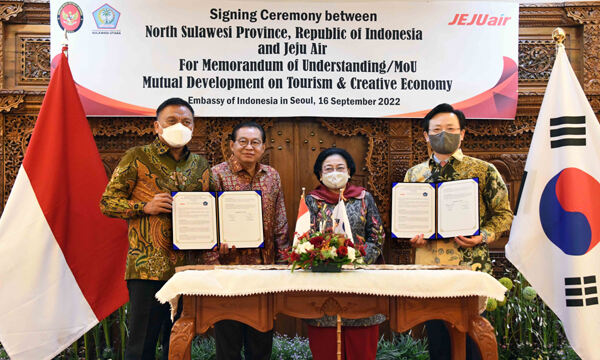 제주항공, 인도네시아 북술라웨시주와 현지 진출 협력 MOU 체결