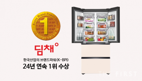 위니아, 한국산업의 브랜드파워(K-BPI) ‘딤채’ 24년 연속 1위