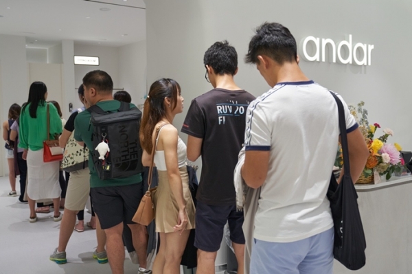 안다르, '싱가포르' 매장 오픈... 해외 시장 진출 본격화