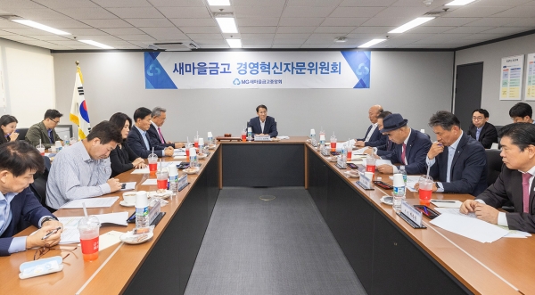 새마을금고중앙회, '제3차 경영혁신위원회' 개최... 경영혁신 세부과제 심의