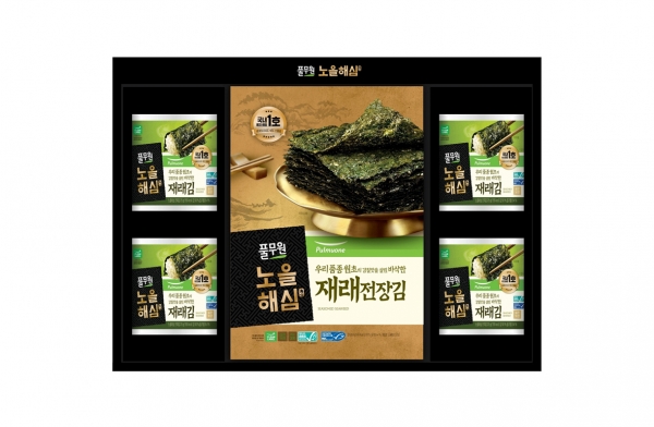 풀무원식품, ‘지속가능 해조류 인증’ 김 ‘노을해심’ 리뉴얼 출시