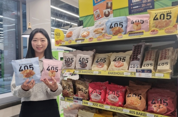 CU, 차별화 ‘베이크하우스 405’ 빵 300만 개 판매 돌파