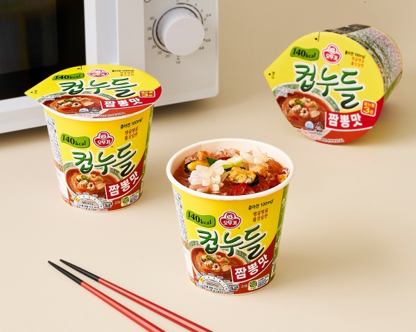 오뚜기, 진한 국물과 불맛 살린 '컵누들 짬뽕맛' 선봬
