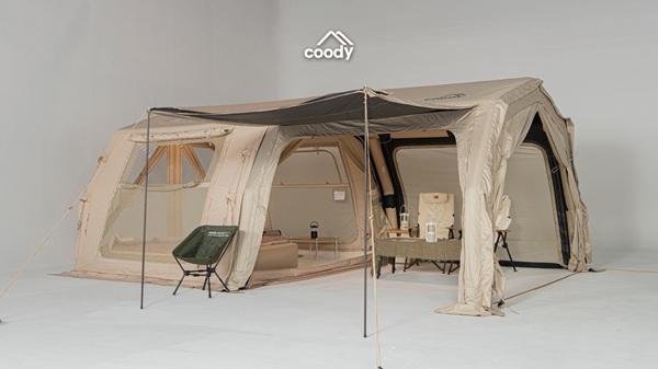 쿠디(COODY), 에어텐트·에어타프 신제품 3종 공개
