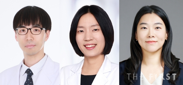(왼쪽부터) 이대목동병원 김정한 교수, 서울대병원 유신혜 교수, 가톨릭대학교 심진아 교수