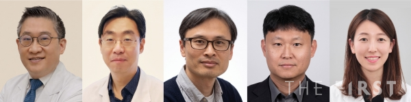 서울아산병원 소화기내과 심주현 · 병리과 성창옥 교수, 마카오대학교 심중섭 교수, 포항공과대학교 박상현 교수, 한양대학교 구리병원 안지현 교수