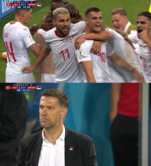 세르비아 vs 스위스, 하이라이트 영상 보다보니 '판정 논란'...'왜?'