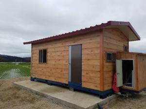 희망브리지-국립재난안전연구원,  강원 산불 피해 지역에  연구목적의 임시주거용 조립주택 2동 지원