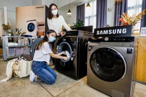 삼성전자 ‘그랑데 AI' 세탁기, 싱가포르서 본격 판매 시동