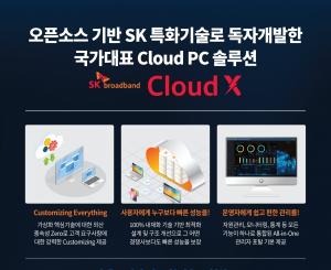 SK브로드밴드, 한국중부발전에 온북 사업용 클라우드PC 솔루션 'Cloud X' 공급