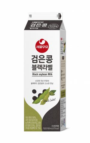 서울우유협동조합, ‘검은콩 블랙라벨’ 900㎖ 신제품 선봬